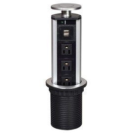 Multicontacto Torre Para Multicontacto Torre Para Outlet Desktop Worktop Kitchen Electric Socket 3-Outlet Power Socket + 2 For Regletas Mesa Usb Port Charger For Office Home