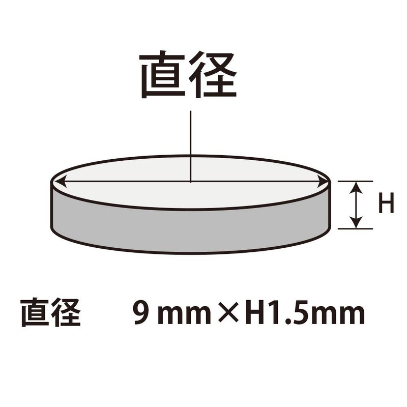 Good-L Neodymium Magnets, Round Shape, Commercial Use, 0.4 inch (9