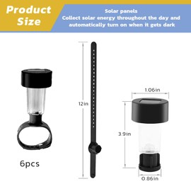 Solar Pool Lights for Above Ground Pools – Waterproof LED Lights for Pool Fence, Outdoor Decoration & Enclosure Lighting