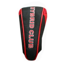 JP Lann Hybrid & Utility Golf Club Head Cover (Red)