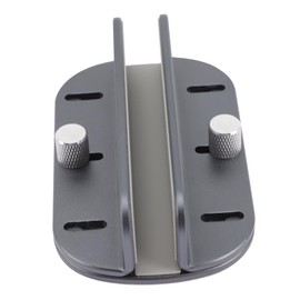 Operitacx Vertical Laptop Stand Adjustable Laptop Holder for Desk Space Saving Storage for Laptops Mobile Phones Tablets Design for Office Home