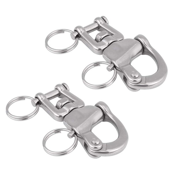 Small Snap Shackle, 316 Stainless Steel Quick Release Snap Shackle