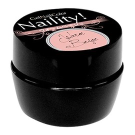 Narity! Nail Gel Nail Color 058 Warm Beige 0.1 oz (4 g)