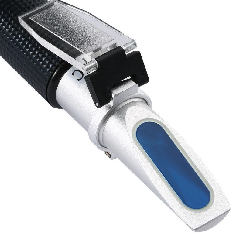 Unbranded Adjustable 0-100‰ Salinity Refractometer Aquarium Seawater Salt Water Tester+ATC