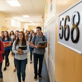 Self-adhesive 5 Inch House Numbers Acrylic House Number Modern House Numbers Black Mailbox Numbers for Outside Address Home Number for Apartments Office Hotel Room (2)