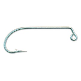 O'Shaughnessy Jig Hook, 60º Bend, Extra Long, Forged 6/0