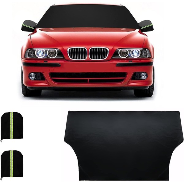 PEAKTREND Car Windshield Cover for Ice & Snow All-Weather Protection