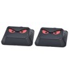 2pcs Animal Repeller Red LED Strobe Lights Waterproof Design Solar