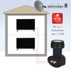 ZEHNDER Twin LNB, LTE Shielding, Sun Protect UV Protection, Digital