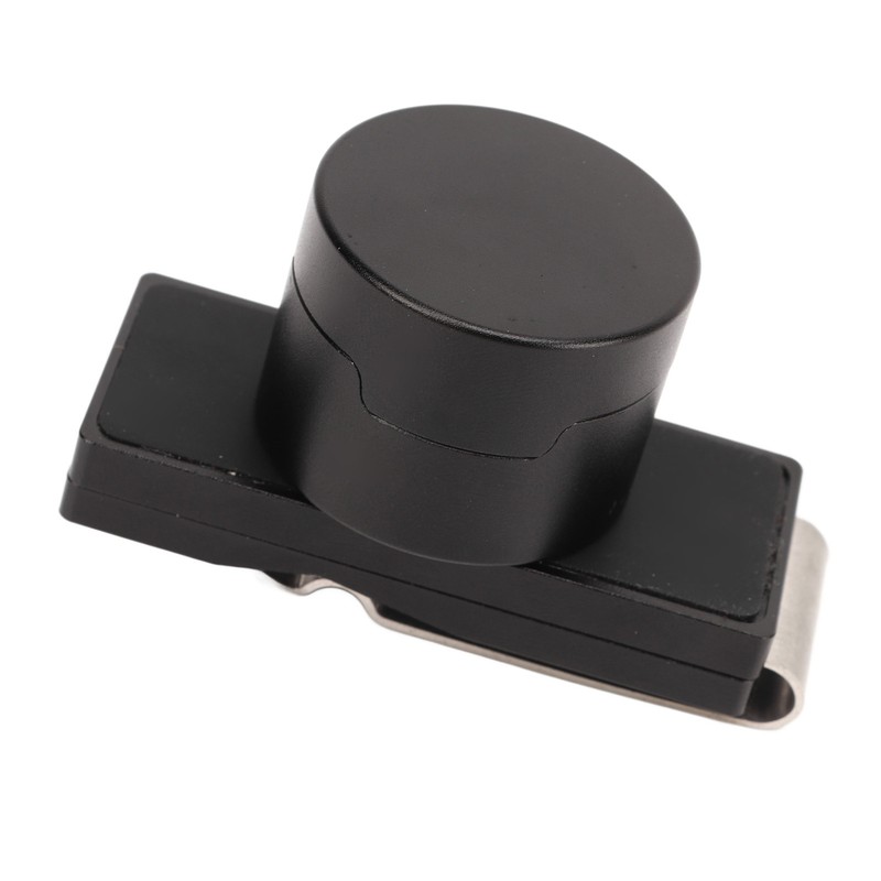 Portable Magnet Billiard Cue Chalk Holder with Stainless Steel Fixed