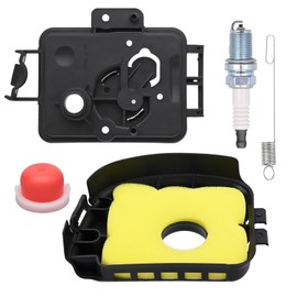 Wondrify 595663 Air Filter Base 595660 Air Cleaner Cover with 799579 Air Cleaner Foam Filter for B&S 450E 500E 550E 550EX Series 08P502 09P602 09P702 Mower Engines