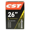 CST 071302 Bicycle Inner Tube – Black, 26 x 1.50/2.50