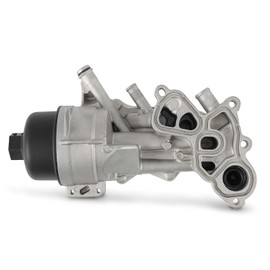 A-Premium Engine Oil Cooler and Oil Filter Housing - Compatible with Mini Cooper 2011-2015, Countryman 2011-2016, Paceman 2013-2016 - 1.6L - Replace # 11428643745