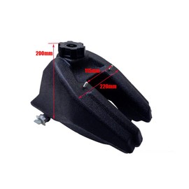 Gas Fuel Tank for Kazuma Meerkat Redcat KMX50 Hensim 50cc 70cc 90cc Kids ATV Quad 4 Wheeler