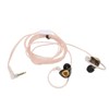 Wired Sound Isolating Earbuds with Microphone Detachable Dynamic Earphone with
