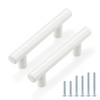 Probrico 30 Pack| White Cabinet Pulls 2-1/2 Inch T Bar