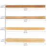 Bamboo French Style Rolling Pin Assortment - 1 Thick/1 Thin