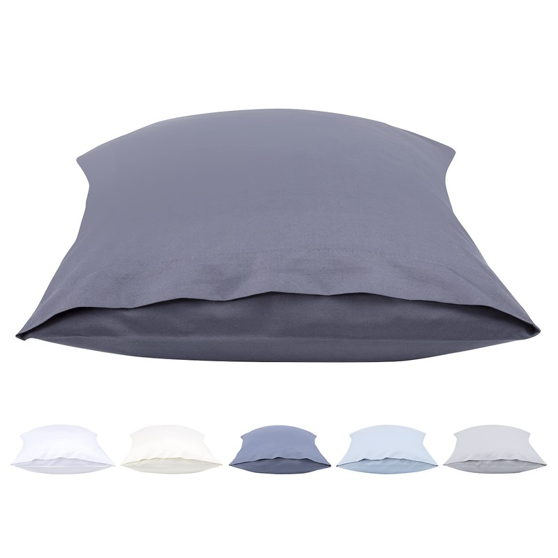 Todocama Set of 2 Extra Soft Hypoallergenic Microfibre Pillow Cases