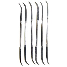 Hawk FR8106 16cm Bend File, 6-Pieces