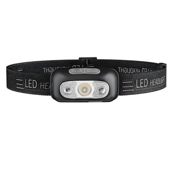 RACAYZEE Headlight, Rechargeable, LED Fishing, 2025, 3 Lighting Modes, SOS