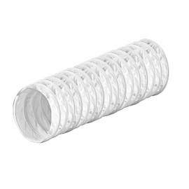 Round Tube System PVC Ventilation Tube Joints Knee Piece T-piece Reduction Holder, Ø 150
