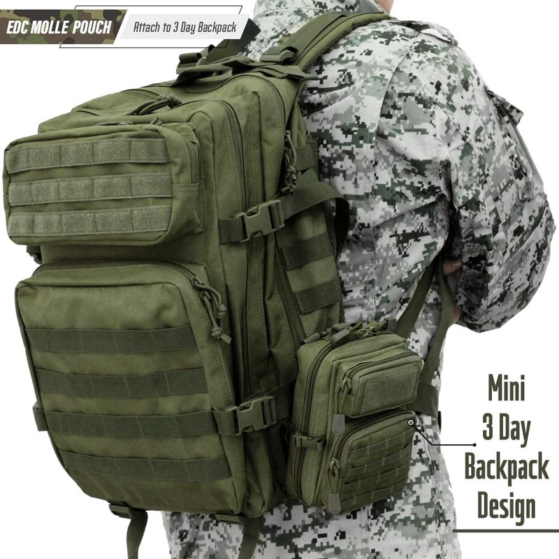LIVANS Tactical Molle Utility Pouch, EDC Tool Pouch Tactical Phone