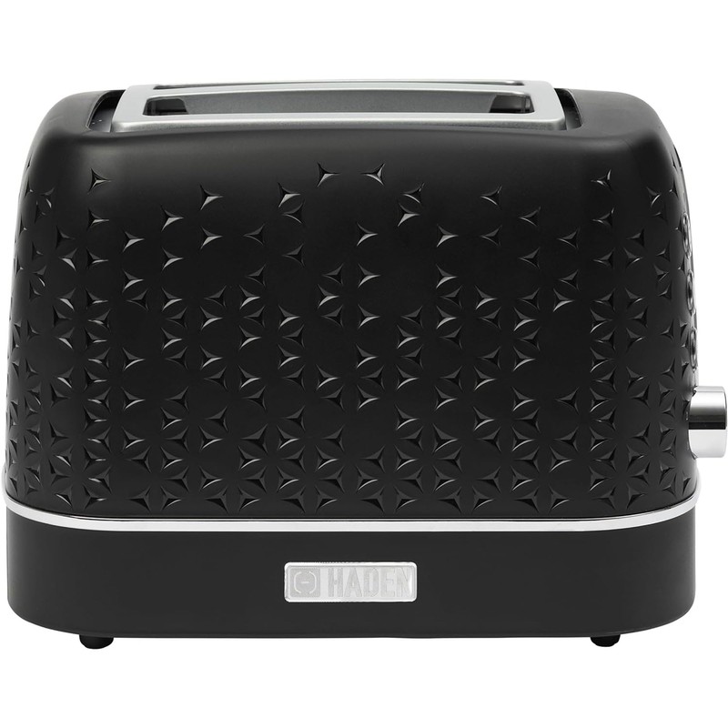 Haden Starbeck 2 Slice Wide Slot Stainless Steel Toaster with