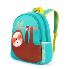 Umtiti Toddler Backpack, Cute Animal Cartoon Preschool Backpack for 1-5 Years Girls, Boys. Green,Sloth（CA）