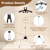 Garment Steamer Rack with Ironing Gloves for Clothes, Foldable Steamer