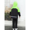 Nokueh Kids' Raincoat, Compatible with School Bags, Top and Bottom