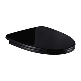 Woodbridge Toilet Seat with Cover, Black, Slow-Close, Quick-Release for Easy Cleaning.Seat-05