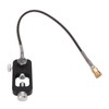 Diving Tank Refill Adapter with Gauge Hose Aluminium Alloy Durable
