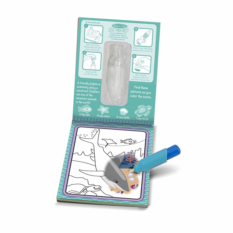 Melissa & Doug Water WOW! Under The Sea Water Reveal