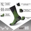 waterproofing Waterproof Socks Skiing, Men Winter Cushioned Seamless Warm Breathable