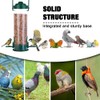 Udbrud Feeder Column, Bird Feeder with 2 Feeding Stands, Grains,