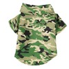 Dog Shirts Summer Stylish Camouflage Breathable Cool Pet Summer T