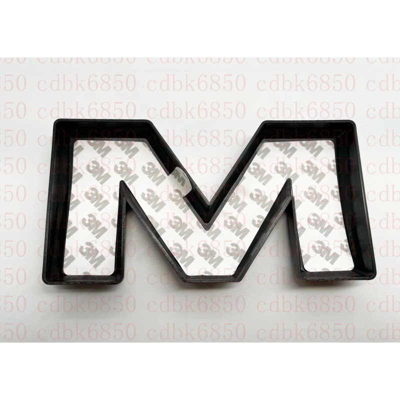 Auto Front Rear Matte Black Emblem Overlay 2019-2023 GMC Sierra