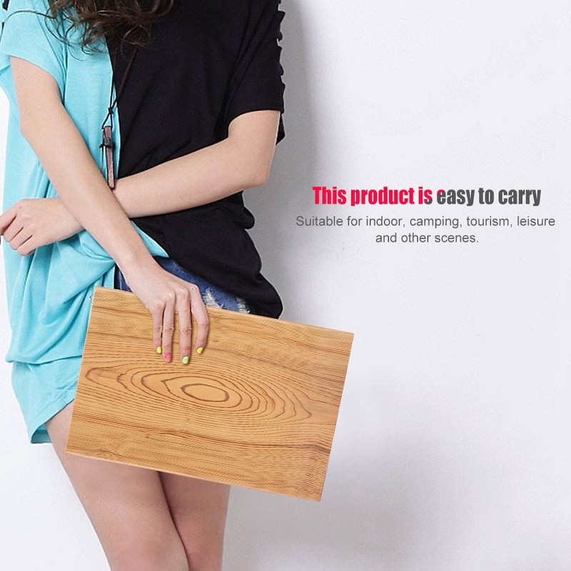 12inch Wood Grain HD Foldable Waterproof Mobile Phone Screen Amplifier