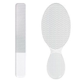 2PCS Glass Foot Files,Glass Foot Files for Hard Skin,Grinding Nails to Make Them Smooth,an Adult Foot Sole Hard Skin Removal Tool Suitable for Adults.(12.8×5.5cm)