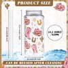 Qinyoung 24 Pcs Western Cowgirl Cowboy Plastic Tumbler 14.2 oz