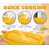 Sweet Corn Microwave Cooker/Corn Steamer with Vented Lid - Yellow
