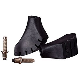 Best Sport 4-Piece Nordic Walking Pad Set - White