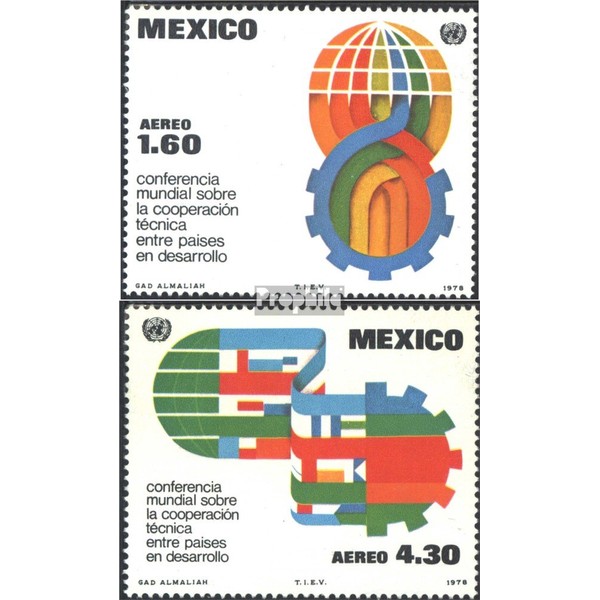 Prophila Collection Mexico 1586-1587 (Complete Edition) Mint NH 1978 Technical