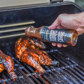 Elijah's Xtreme BBQ Bundle: Beer Bacon Maple BBQ Sauce and Bourbon Blueberry Chipotle Barbecue Sauce - Unique Twist on Traditional BBQ Sauces, Perfect for Grilling, Dipping & Marinading (12oz bottles)