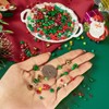 Magibeads 227Pcs Assorted Glass Seed Beads for Jewelry Making Christmas