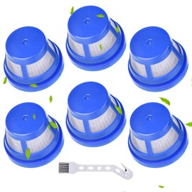 Rebirthcare Rebirthcare 6 St1ck Hepa Filter f1r Eufy HomeVac H11 / H11 Pure / H20 Handstaubsauger HEPA Ersatzfilter f1r Eufy Clean H11 Schnurloser kabelloser Stabstaubsauger Filter H11 Pure Ersatzteile Zubeh?r