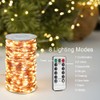 RESNICE 328FT Long Warm White Plug in Fairy Lights 1000