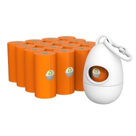 TUG Dog Waste Bags, Strong & Leak-Proof Dog Poop Bags, 15 Bags Per Roll, Each Bag is 9 x 13 Inches