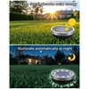 Solar Lights Outdoor Garden, 8 Pack Solar Ground Lights Pathway