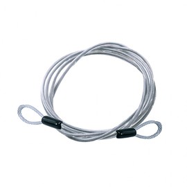 2M Wire Lock for Bicycle, Carrier Bag Anti-Theft Device Multi-purpose Wire 2m 3ea